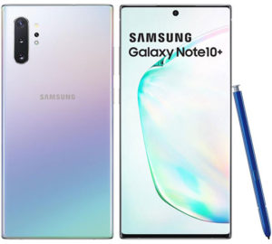 三星 SAMSUNG Galaxy Note10+ 12G 256G (6.8吋)：藍 銀 白 黑 (完售,請參考其他商品)