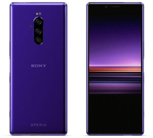 Sony Xperia 1 6G 128G (6.5吋)：紫 黑 灰 白   “6.5吋 4K HDR OLED 21:9螢幕”  (完售,請參考其他商品)