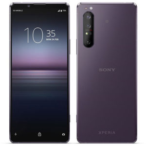 Sony Xperia 1 II 256G (6.5吋)：紫 黑 白   “6.5吋 業界最高4K HDR OLED 21:9螢幕”  (完售,請參考其他商品)