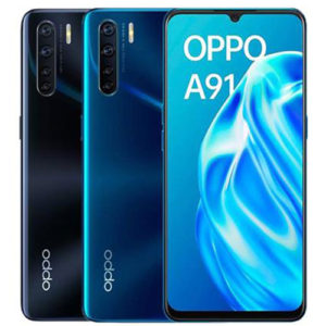 OPPO A91 (6.4吋) “8G+128G”：黑色 藍色 “4800萬畫素八核雙卡四鏡頭”  (完售,請參考其他商品)
