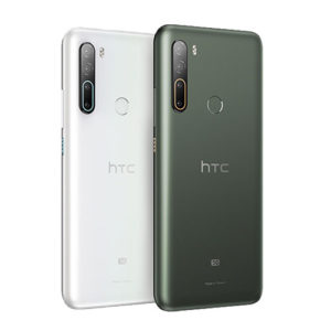 HTC U20 5G (6.8吋) “8G+256G”：墨晶綠 晶岩白 5G+4G雙卡雙待 (完售,請參考其他商品)
