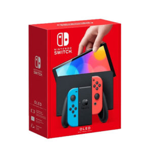 【Nintendo 任天堂】Switch OLED 主機+主機包+鋼化貼 (台灣公司貨) :白色 紅藍  ※”買1送6活動 or 頂級好禮6選1″→詳情見圖