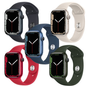 (完售,請參考其他商品) Apple Watch Series 7 45mm GPS 鋁金屬錶殼 〝錶殼顏色：藍色 紅色 午夜色 綠色 星光色〞※”買1送6活動 or 頂級好禮6選1″→詳情見圖 (複製)
