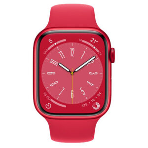 Apple Watch Series 8 GPS 41mm 鋁金屬錶殼 〝錶殼顏色：午夜色 星光 銀色 紅色〞※”買1送6活動 or 頂級好禮6選1″→詳情見圖