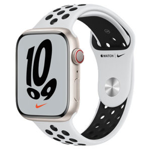 (完售,請參考其他商品) Apple Watch Nike Series 7 41mm GPS+行動網路 鋁金屬錶殼 〝錶殼顏色：午夜色 星光色〞※”買1送6活動 or 頂級好禮6選1″→詳情見圖