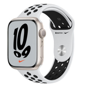(完售,請參考其他商品) Apple Watch Nike Series 7 45mm GPS 鋁金屬錶殼 〝錶殼顏色：午夜色 星光色〞※”買1送6活動 or 頂級好禮6選1″→詳情見圖