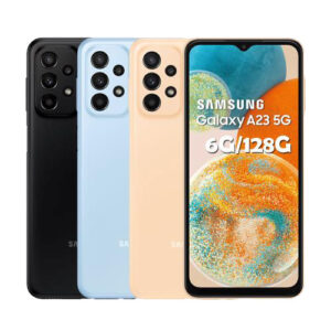 SAMSUNG Galaxy A23 4G/64G (6.6吋) ：橘 藍 黑 ※”買1送6活動 or 頂級好禮6選1″→詳情見圖