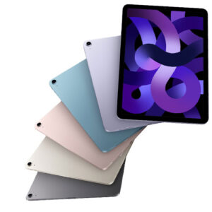 APPLE IPad Air 5 Wifi 256G (10.9吋) M1晶片 ：粉色 紫色 藍色 灰色 星光 ※”買1送6活動 or 頂級好禮6選1″→詳情見圖